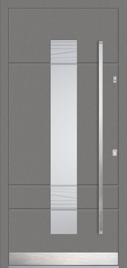Aalborg1 Alumínium bejárati ajtó, Debreceni boltunkban széles választékban kínálunk alumínium bejárati ajtókat különböző méretekben. Az egyedi méretezés és tervezés lehetőségeivel várjuk Önt, hogy az ajtó tökéletesen illeszkedjen otthona méreteihez és stílusához. Szakértő kollégáink segítenek Önnek kiválasztani az ideális méreteket, és szükség esetén egyedi tervezést is biztosítunk