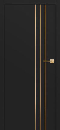 Az exkluzív, modern beltéri ajtó a legújabb designelemeket ötvözi az elegáns arany intarziával és precízen csiszolt felületekkel. Egyedi stílusú és minőségi anyagokból készült, amelyek magas színvonalat képviselnek. Elérhető Budapesti üzletünkben.