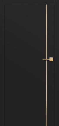 A modern intarziás arany szálakkal díszített, precízen csiszolt beltéri ajtó stílusa exkluzív és elegáns. A letisztult design és a luxus részletek tökéletes harmóniában találkoznak, kiemelve a tér egyediségét és modern megjelenését egyben, rendelhető Debreceni boltunkban.