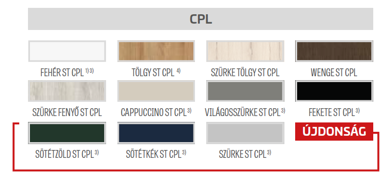 Amarylis Dekorfóliás beltéri ajtó CPL színek. A dekor és a CPL beltéri ajtók mindkettő kiváló minőségű anyagokból készülnek, különféle stílusokat és színeket kínálva. A dekor ajtók a dekoratív fóliáknak köszönhetően széles dizájnválasztékot nyújtanak, míg a CPL ajtók a kiváló minőségű bevonatnak köszönhetően rendkívül ellenállóak és könnyen karbantarthatóak. Mindkét típusú ajtó magas szintű esztétikát és funkcionalitást biztosít otthonában.