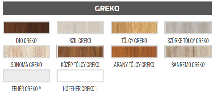 Amarylis Dekorfóliás beltéri ajtó Greko színek. Üzletünk Debrecenben széles palettájú dekorfóliás beltéri ajtókat kínál változatos színekben. Legyen szó klasszikus vagy modern stílusról, nálunk megtalálja az otthonába leginkább illő árnyalatokat. A különböző színválasztékban elérhető ajtóink lehetővé teszik az Ön egyedi kreativitásának kibontakozását. Keresse fel üzletünket, hogy szakértő segítségével kiválaszthassa az Ön ízlésének és lakásának legmegfelelőbb dekorfóliás beltéri ajtókat széles színpalettánkból.