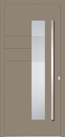 Aveiro3 Alumínium bejárati ajtó, Üdvözöljük Békéscsabai üzletünkben! Kiemelkedő minőségű alumínium bejárati ajtókat gyártunk helyben, az Ön egyedi igényeire szabva. Tapasztalt csapatunk szakértő módon kezeli a gyártási folyamatot, hogy garantálja az ajtók tartósságát, biztonságát és esztétikáját