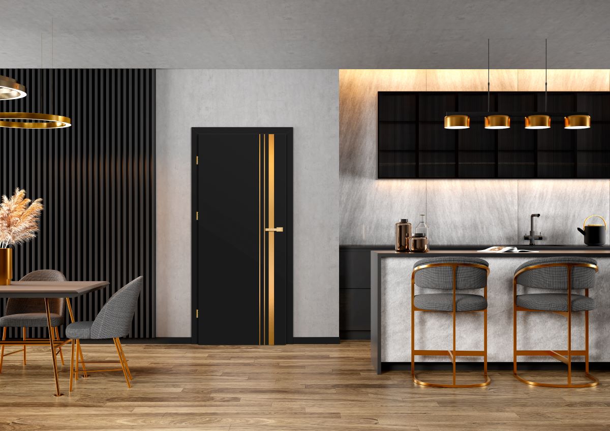 Az Altamura Lux Beltéri Ajtók kiváló minőségűek, változatos stílusokban és kialakításokban elérhetőek, amelyek lehetnek díszítő elemekkel vagy intarziákkal ellátottak. A belső ajtó kerete fa vagy mdf anyag lehet, amelyre a réz színű intarziát illesztik.