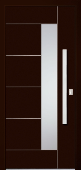 Bologna 3 Alumínium bejárati ajtó, Kedves Budapesten élő ügyfelünk! Budapesti telephelyünkön elérhető alumínium bejárati ajtóink kiváló minőségűek és megfizethető áron vásárolhatók meg. Látogasson el hozzánk, és fedezze fel az elegáns, biztonságos és energiahatékony bejárati ajtóinkat! Szakértő csapatunk áll rendelkezésére az árakkal kapcsolatos kérdéseire. Várjuk szeretettel