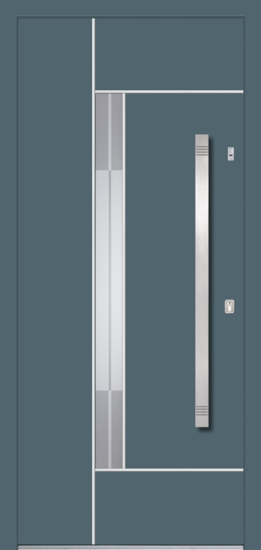 Bruxelles 3 Alumínium bejárati ajtó, Debreceni boltunkban széles méretválasztékban kínálunk alumínium bejárati ajtókat, hogy pontosan megfeleljenek otthona igényeinek. Legyen szó standard vagy egyedi méretről, rugalmasan alkalmazkodunk az Ön igényeihez. Szakértő kollégáink segítenek kiválasztani a legmegfelelőbb méreteket, hogy az ajtó tökéletesen illeszkedjen a bejárati nyílásba