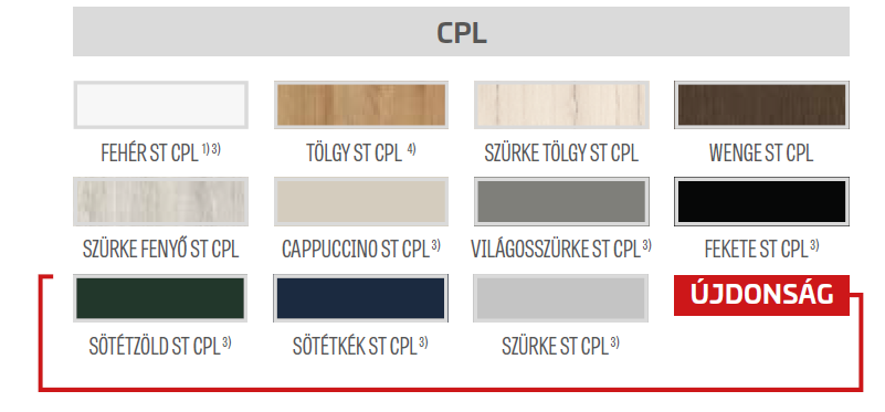 Epimedium Dekorfóliás beltéri ajtó CPL színek. Üzletünk Budapesten széles választékban tart dekorfóliás beltéri ajtókat raktáron, így azonnal elérhetőek vásárlóink számára. Különböző stílusok, méretek és színek közül válogathat, így könnyedén megtalálhatja az otthonába leginkább illőt. Rugalmas készletünk lehetővé teszi az azonnali vásárlást és gyors szállítást. Tekintse meg készletünket Budapesten, hogy azonnal megtalálja és átvegye a kiválasztott dekorfóliás beltéri ajtót, és frissítse otthona megjelenését!