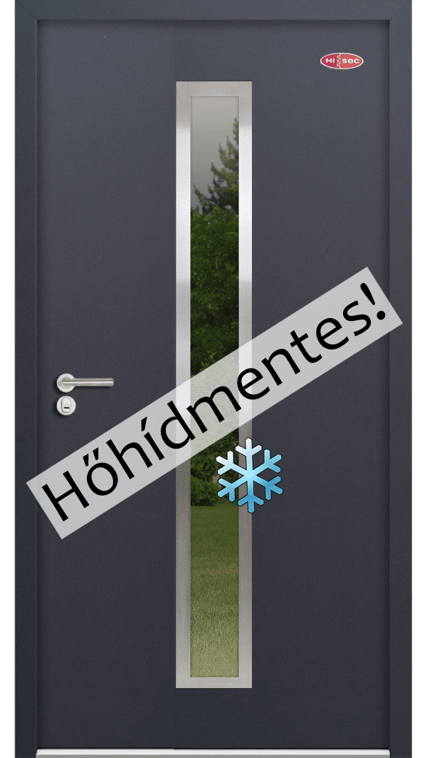 Hisec Acél bejárati ajtó prémium antracit. Budapesti Üzletünkben Kapható Hőszigetelt Hi-Sec Acél Ajtók - Biztonság és Kényelem. Fedezze fel üzletünkben elérhető kiváló minőségű, hőszigetelt Hi-Sec acél ajtóinkat! Célunk, hogy biztosítsunk Önnek kiváló biztonságot és kényelmet az otthonában vagy vállalkozásában. A hőszigetelt Hi-Sec acél ajtók nem csupán erősítik az épület védelmét, hanem hozzájárulnak a kényelmes belső hőmérséklet fenntartásához és energiamegtakarításhoz is.