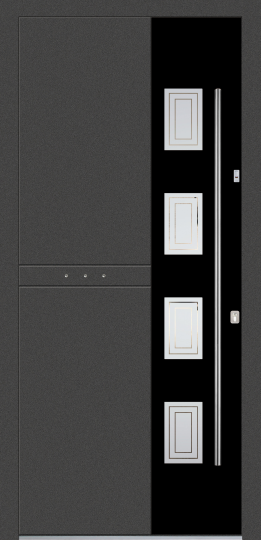 Innsbruck 3 Alumínium bejárati ajtó, Debreceni boltunkban kiváló minőségű alumínium bejárati ajtókat kínálunk, és szakértő csapatunk gondoskodik az ajtók precíz beállításáról. Professzionális szolgáltatásunk biztosítja, hogy az ajtó megfelelően zárjon, könnyen nyíljon és teljes biztonságot nyújtson otthonában. Látogasson el hozzánk, és bízza ránk az alumínium bejárati ajtó beállítását, hogy maximális elégedettséget érjen el a vásárlás során