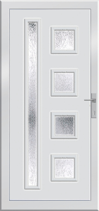 Knight Megvásárolható a Budapesti üzletünkben Óriási akciók műanyag bejárati ajtók kedvezménnyel Színes műanyag bejárati ajtóink erősített vasalattal és sarokmerevítővel van ellátva Dekoratív fatörzs üvegezésének köszönhetően sok fényt áraszt otthonába, 4 üveges és egy függőleges üveg jellemzi, színben fóliázott mahagóni, fehér választható