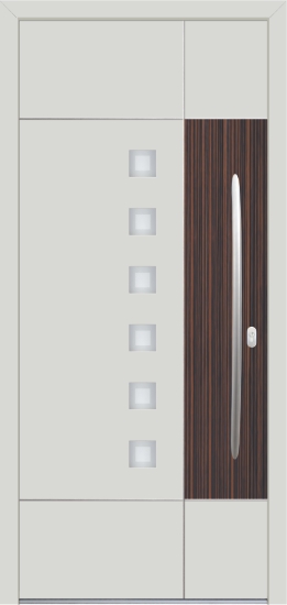 Krakow 3 Alumínium bejárati ajtó, Üdvözöljük Debreceni boltunkban! Kínálatunkban exkluzív alumínium bejárati ajtókilincseket talál, amelyek stílusosak és funkcionálisak egyaránt. Minőségi kilincseink biztosítják az ajtók könnyű kezelhetőségét és hosszú élettartamát. Szakértő kollégáink örömmel segítenek kiválasztani az Ön igényeinek megfelelő kilincset