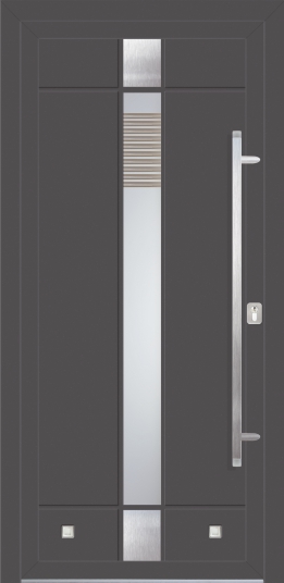 Ljubljana 1 Alumínium bejárati ajtó, Kedves Debreceni vásárlónk! Boltunkban széles választékban kínálunk kiváló minőségű alumínium bejárati ajtókat, rendkívül versenyképes áron. Látogasson el hozzánk Debrecenben, ahol szakértő kollégáink segítenek megtalálni az Ön igényeinek megfelelő ajtót