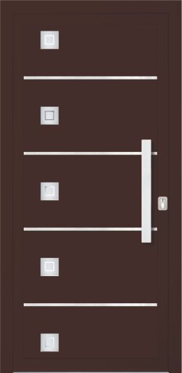 Maribor 4 Alumínium bejárati ajtó, Debreceni boltunkban készséggel vállaljuk alumínium bejárati ajtóinak beállítását. Tapasztalt szakembereink biztosítják, hogy az ajtók tökéletesen illeszkedjenek, megfeleljenek a biztonsági és műszaki követelményeknek. Számíthat ránk a pontos és szakszerű beállításra, hogy az ajtók hosszú távon optimálisan működjenek. Látogasson el hozzánk, és bízza ránk az alumínium bejárati ajtóinak szakszerű beállítását Debrecenben