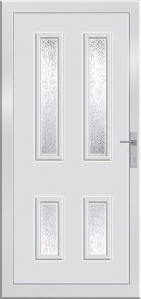 Ophelia Válasszon termékeinkből a Debreceni üzletünkben Prémium minőségi bejárati ajtók egyedi áron Üvegezése alapesetben 24mm-es 2 rétegű hőszigetelt üvegezéssel, rendelhető 44mm-es 3 rétegű üvegezéssel Függőleges dombornyomott 4 üvegezésnek köszönhetően elegáns kivitelezésű Színe kívül, belül fehér