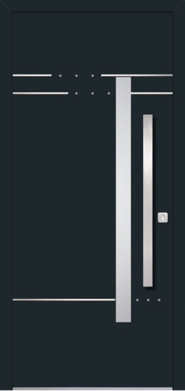 Riga 2 Alumínium bejárati ajtó, Budapesti üzletünkben magas minőségű alumínium bejárati ajtó profilok széles választékát kínáljuk. Modern és időtálló profiljaink kiválóan illeszkednek minden stílushoz, és garantálják az ajtók stabilitását és hőszigetelését. Szakértő kollégáink segítenek Önnek kiválasztani az ideális profilokat az otthona számára