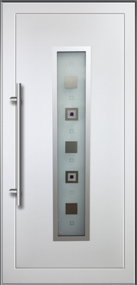 Tahoe Kereskedő partnereink Debrecenben is vannak. Igény esetén házhoz szállítjuk a Kömmerling bejárati ajtóját. Homokfúvott 2 rétegű üveggel tökéletes választás. Formabontó dizájn fehér színben rendelhető.